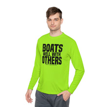 Load image into Gallery viewer, Boats Well With Others Official Credit Card Captain Lightweight Long Sleeve Tee
