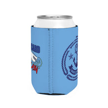 Load image into Gallery viewer, Credit Card Captain Can Cooler Sleeve | Funny Drink Holder, Boat Party Gear, Gag Gift, Summer BBQ Accessory, Outdoor Fun
