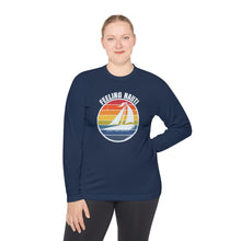 Load image into Gallery viewer, Feeling Nauti Sailboat Official Credit Card Captain Lightweight Long Sleeve Tee
