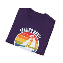 Load image into Gallery viewer, Feeling Nauti Sailboat Official Credit Card Captain Softstyle T-Shirt
