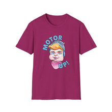 Load image into Gallery viewer, HayHay Says, &quot;Motor Up!&quot; Official Credit Card Captain Softstyle T-Shirt
