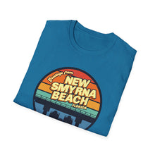 Load image into Gallery viewer, Greetings From New Smyrna Beach Credit Card Captain Softstyle T-Shirt
