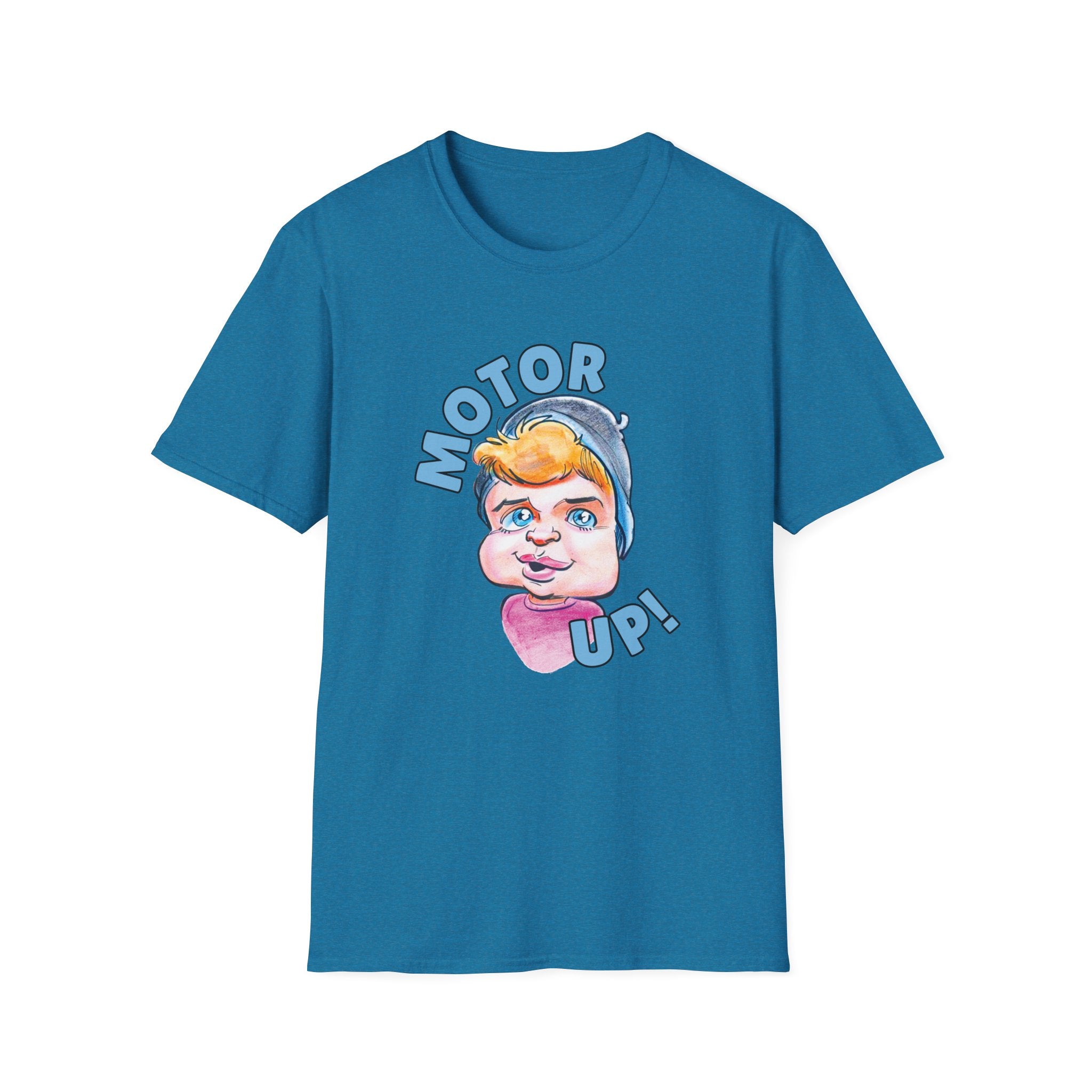 HayHay Says, "Motor Up!" Official Credit Card Captain Softstyle T-Shirt