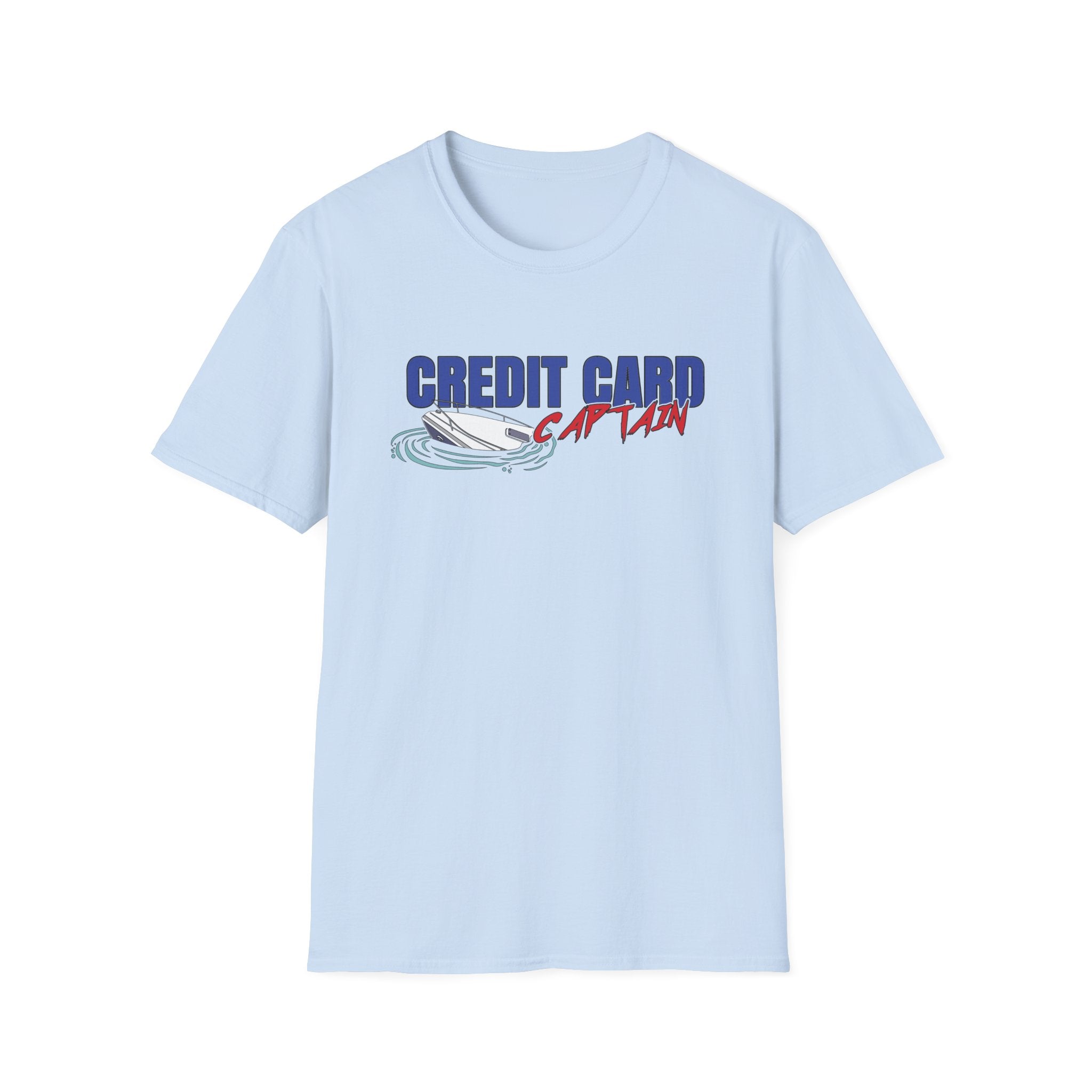 Official Credit Card Captain Shipwreck Logo Softstyle T-Shirt