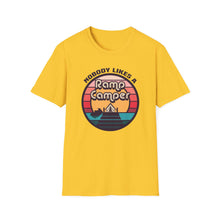 Load image into Gallery viewer, Nobody Likes a Ramp Camper Official Credit Card Captain Softstyle T-Shirt
