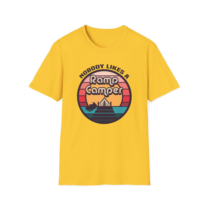 Nobody Likes a Ramp Camper Official Credit Card Captain Softstyle T-Shirt