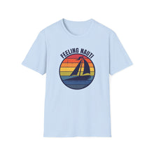 Load image into Gallery viewer, Feeling Nauti Sailboat Official Credit Card Captain Softstyle T-Shirt
