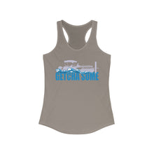 Load image into Gallery viewer, Getcha Some Pontoon Boat At The Dock Official CCC Funny Women&#39;s Racerback Tank
