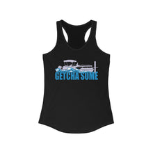 Load image into Gallery viewer, Getcha Some Pontoon Boat At The Dock Official CCC Funny Women&#39;s Racerback Tank
