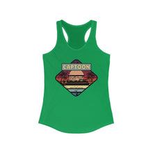 Load image into Gallery viewer, Captoon Official Credit Card Captain Women&#39;s Racerback Tank
