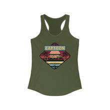 Load image into Gallery viewer, Captoon Official Credit Card Captain Women&#39;s Racerback Tank
