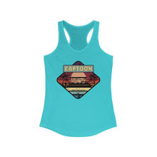 Load image into Gallery viewer, Captoon Official Credit Card Captain Women&#39;s Racerback Tank
