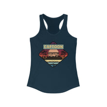 Load image into Gallery viewer, Captoon Official Credit Card Captain Women&#39;s Racerback Tank
