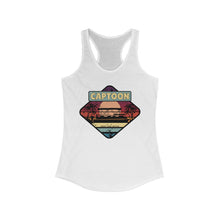 Load image into Gallery viewer, Captoon Official Credit Card Captain Women&#39;s Racerback Tank
