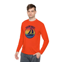 Load image into Gallery viewer, Feeling Nauti Sailboat Official Credit Card Captain Lightweight Long Sleeve Tee
