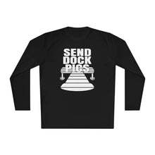 Load image into Gallery viewer, Send Dock Pics Funny Credit Card Captain Lightweight Long Sleeve Tee
