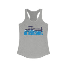 Load image into Gallery viewer, Getcha Some Pontoon Boat At The Dock Official CCC Funny Women&#39;s Racerback Tank
