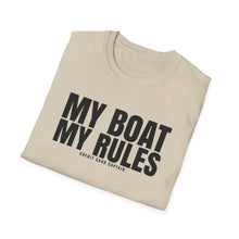 Load image into Gallery viewer, My Boat My Rules Official Credit Card Captain Funny Softstyle T-Shirt
