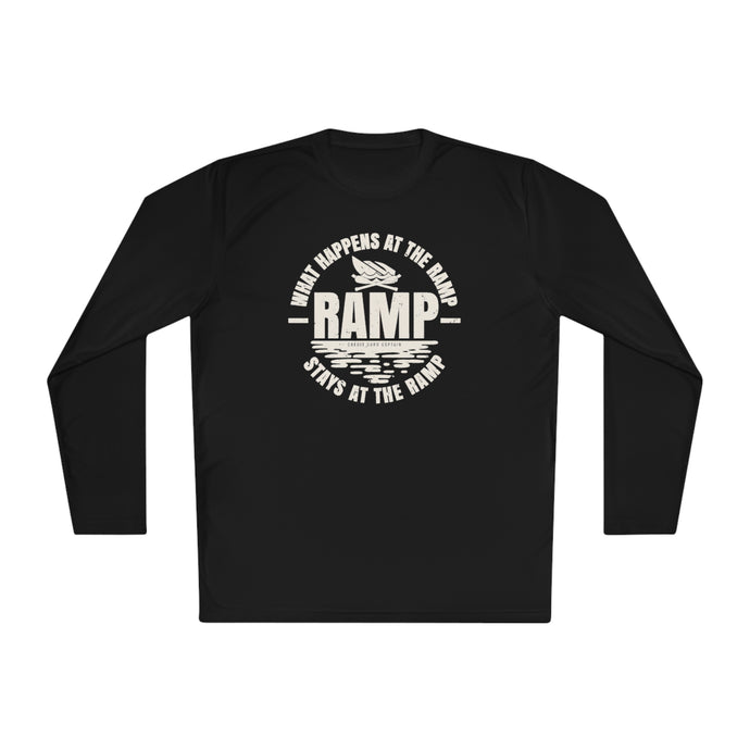 What Happens at the Ramp Stays at the Ramp Official CCC Funny Unisex Lightweight Long Sleeve Tee