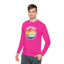 Load image into Gallery viewer, Feeling Nauti Sailboat Official Credit Card Captain Lightweight Long Sleeve Tee
