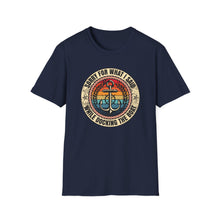 Load image into Gallery viewer, Sorry For What I Said While Docking the Boat Funny Credit Card Captain Softstyle T-Shirt
