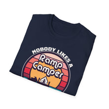 Load image into Gallery viewer, Nobody Likes a Ramp Camper Official Credit Card Captain Softstyle T-Shirt
