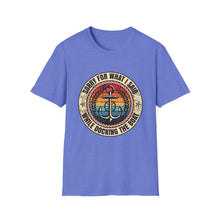 Load image into Gallery viewer, Sorry For What I Said While Docking the Boat Funny Official Credit Card Captain- T-Top Design Softstyle T-Shirt
