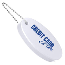 Load image into Gallery viewer, Floating Keychain- Official Credit Card Captain Floating Boat Keychain
