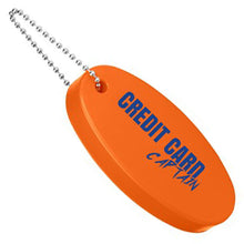 Load image into Gallery viewer, Floating Keychain- Official Credit Card Captain Floating Boat Keychain
