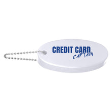 Load image into Gallery viewer, Floating Keychain- Official Credit Card Captain Floating Boat Keychain
